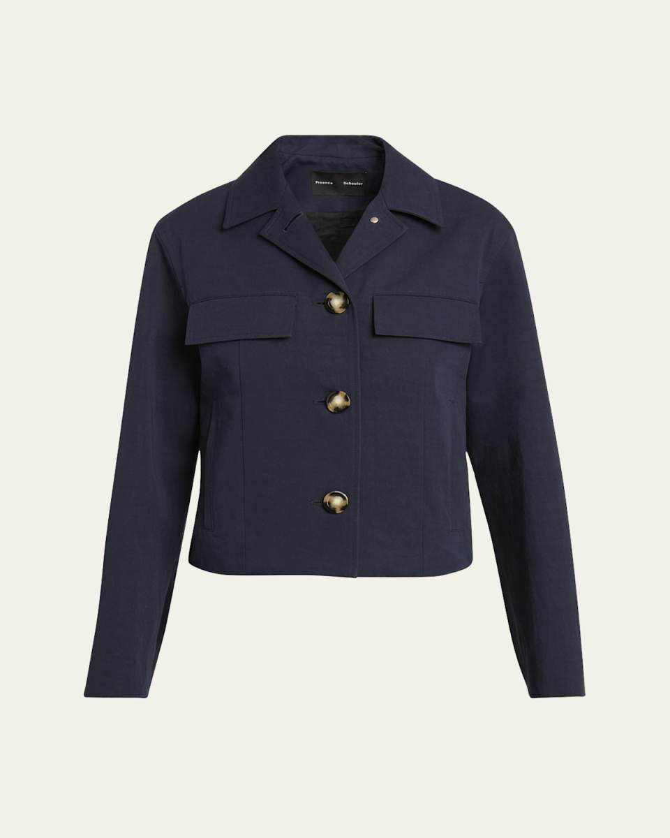 Thelma Cotton Linen Suiting Jacket